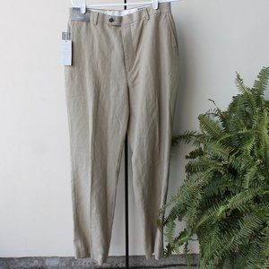 Daniel Cremieux 100 Linen pants 32x30 NWT